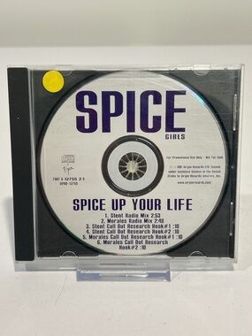 🤯5 for $20🤯 Spice Girls “Spice Up Your Life” Promo CD Single [Dance Pop]